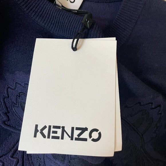 Icon Tiger Head-embroidered Jumper from Kenzo - Picture 5 of 9